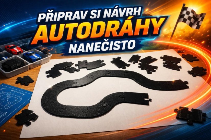 Základní Set dílů pro návrh autodráhy Carrera D132, D124 a EVO