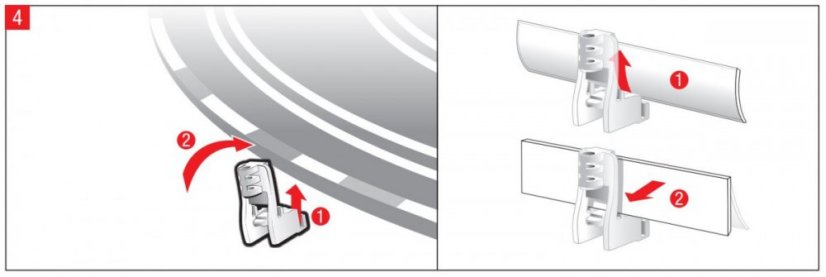 Carrera GO/GO+ Držák mantinelu - 1 ks