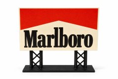 Billboard Marlboro - dekorace k autodráze
