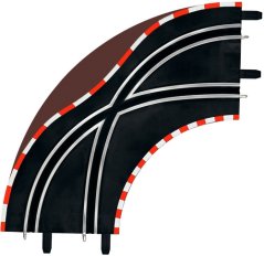 GO/D143 Křížení v zatáčce 1/90