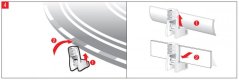 Carrera GO/GO+ Držák mantinelu - 1 ks