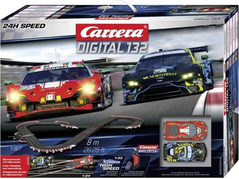 Autodráha Carrera D132 30044 24H Speed