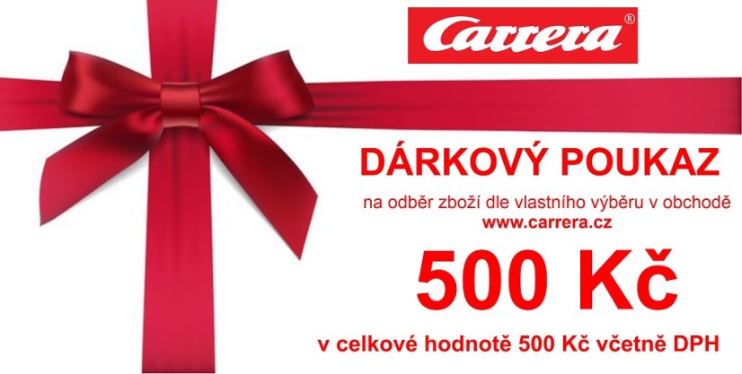 Dárkový pokaz 500