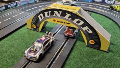 Most / přechod přes trať Dunlop pro autodráhu 1:43