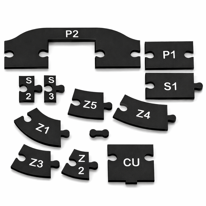 Základní Set dílů pro návrh autodráhy Carrera D132, D124 a EVO