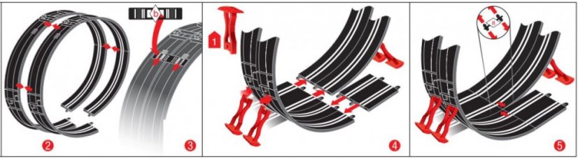 Carrera GO/GO+ Podpěra Loopingu nový