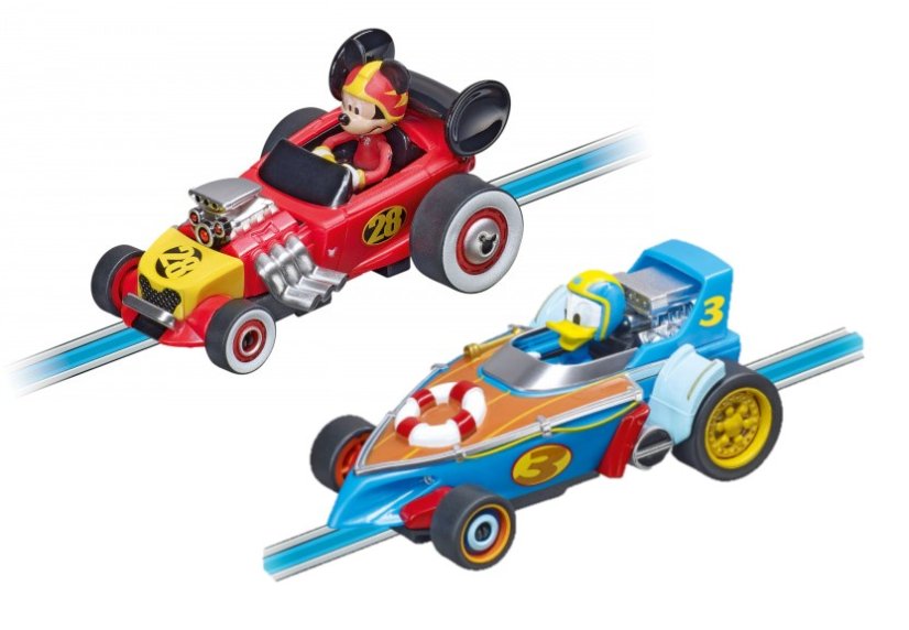 2x Auto FIRST - Mickey a Donald