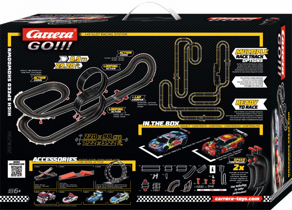 Autodráha Carrera GO 62561 High Speed Showdown