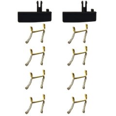 Kartáčky + vod.lišty