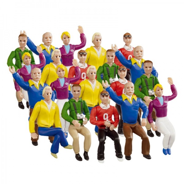 Figurky - Fanoušci hlavní tribuna