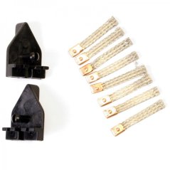 Kontaktní kartáčky a vodící lišty