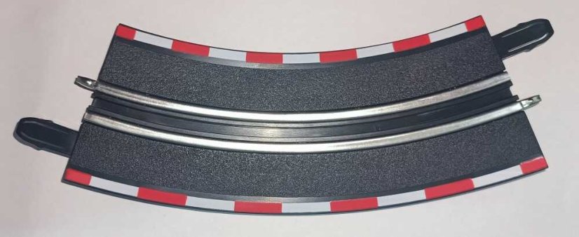 GO/D143 Krátká klopená zatáčka 1/45 (1ks)