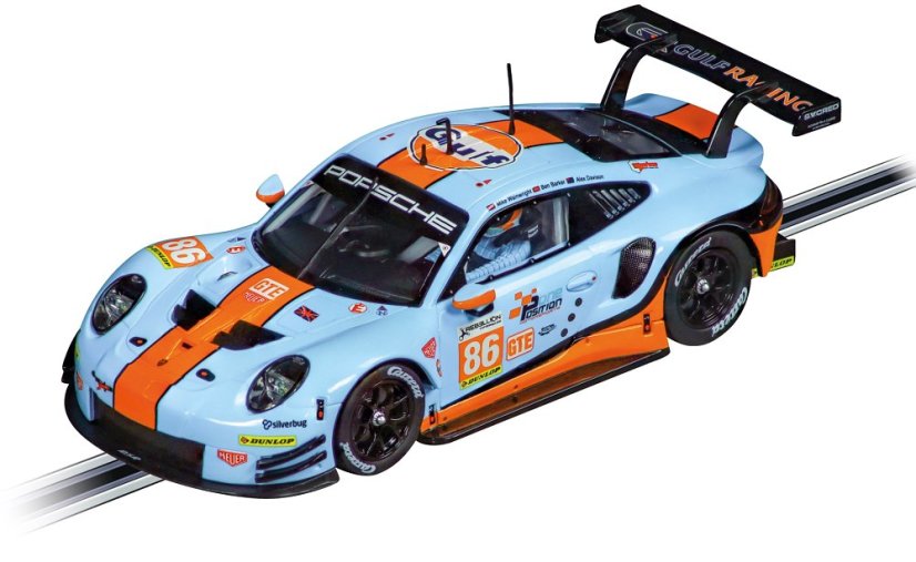 Auto Carrera EVO - 27780 Porsche 911 RSR "Gulf Racing"