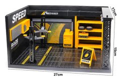 Garáž pro auta 1:24 s osvětlením