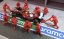 Figurky 1:43 - Mechanici Pit stop velká sada 10 ks - červená