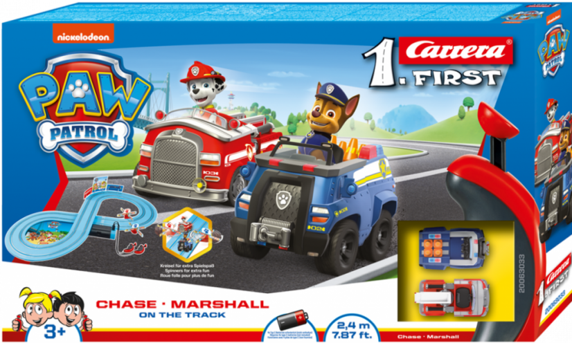 Autodráha Carrera FIRST - 63033 Tlapková patrola