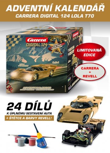 Adventní kalendář Auto Carrera D124 - 23942 Lola T70