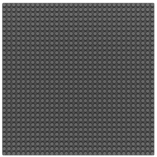 Základová deska 32x32 bodů 25x25 cm šedá