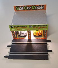 Budova pro autodráhu 1:43 - Depo s osvětlením