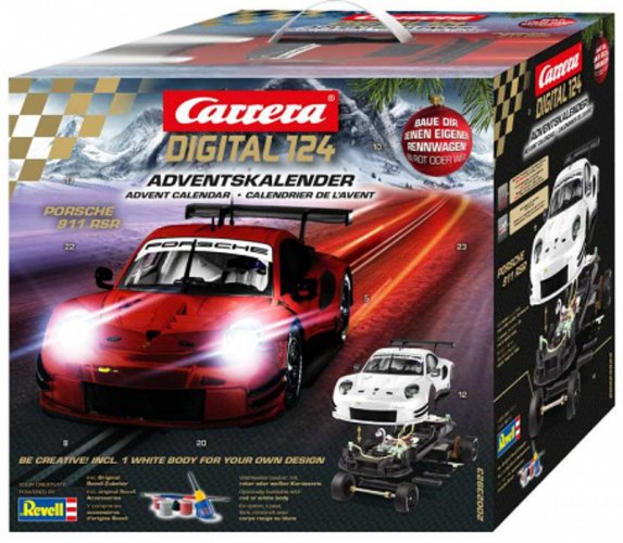 Adventní kalendář Auto Carrera D124 - 23923 Porsche 911 RSR Limited
