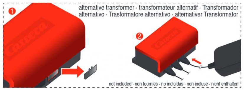 GO Napájecí díl (pro bateriové i trafo napájení)