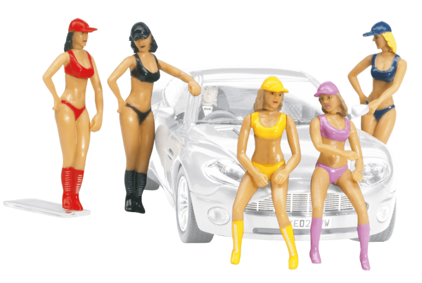 Figurky - Hostesky (5ks)