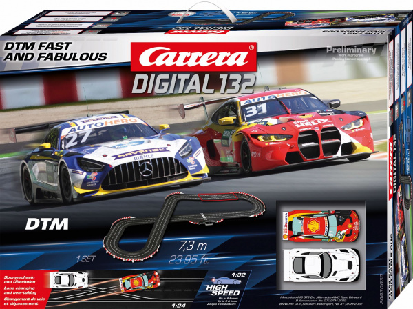Autodráha Carrera D132 30030 DTM Fast and Fabulous
