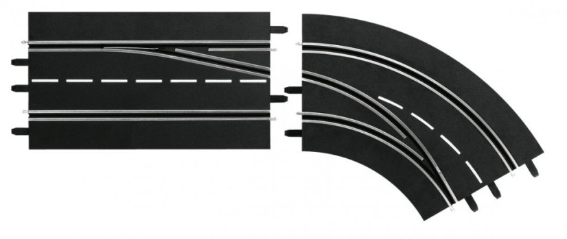 Předjíždění do zatáčky pravé vnitřní