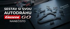 Základní set dílů pro návrh autodráhy Carrera GO